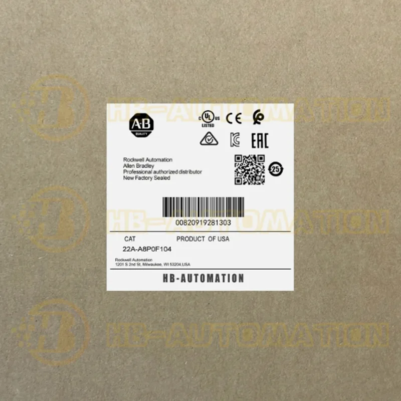 Allen Bradley 22A-A8P0F104